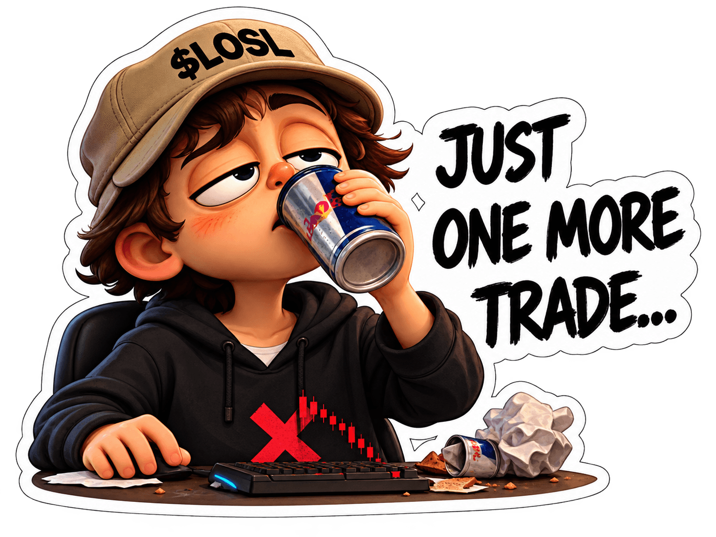 Original one more trade illustration